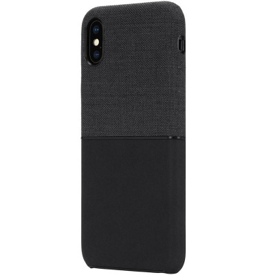Etui iPhone Xs Max Incase Textured Snap Czarne