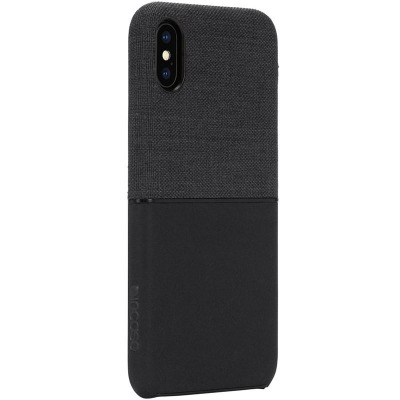 Etui iPhone Xs Max Incase Textured Snap Czarne