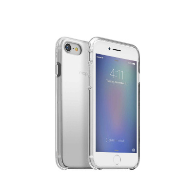 Etui do iPhone 7/8/SE 2020  Mophie Gradient - srebrne