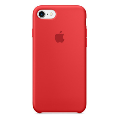 Etui do iPhone 7/8/SE 2020 Apple Silicone - czerwone