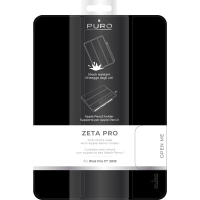 Etui do iPad Pro 11 Puro Booklet Zeta Pro - czarne