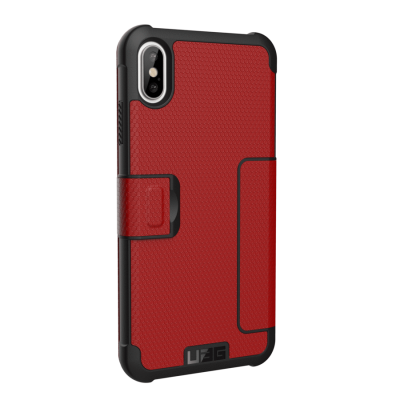 Etui do iPhone Xs Max UAG Metropolis - czerwone