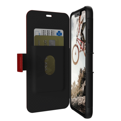 Etui do iPhone Xs Max UAG Metropolis - czerwone