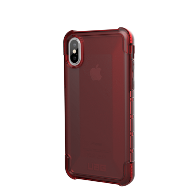 Etui do iPhone X/Xs UAG Plyo - czerwone przeźroczyste