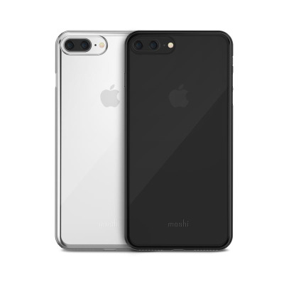 Etui do iPhone 7/8 Plus Moshi SuperSkin  - czarne 
