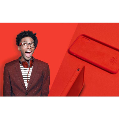Etui do iPhone 6/6s/7/8/SE 2020 PURO ICON Cover - living coral
