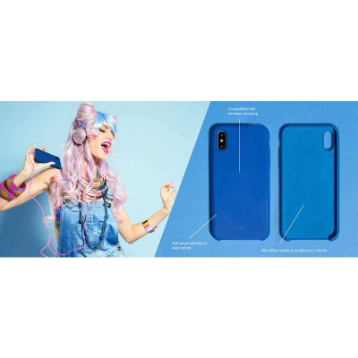 Etui do iPhone 6/6s/7/8/SE 2020 PURO ICON Cover - living coral
