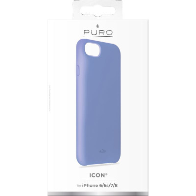 Etui do iPhone 6/6s/7/8/SE 2020 PURO ICON Cover - blue formentera