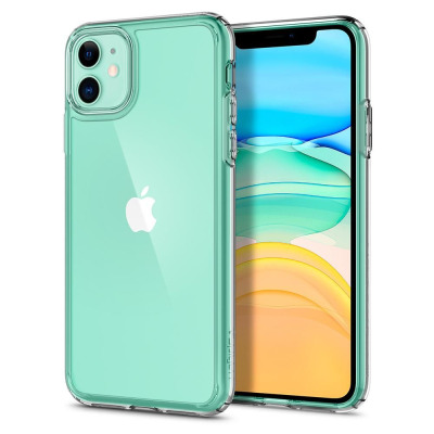 Etui do iPhone 11 Spigen Crystal Hybrid - przezroczyste