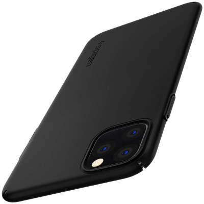 Etui do iPhone 11 Pro Max Spigen Thin Fir Air - czarne 