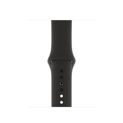 Apple Watch S5 44mm Gwiezdna szarość z paskiem w kolorze czarnym