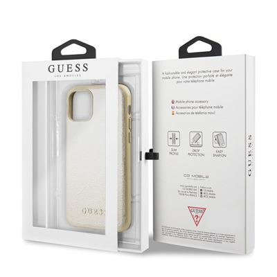 Etui do iPhone 11 Pro Guess Iridescent złote