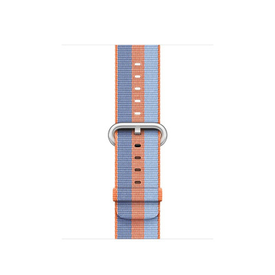 Pasek pleciony nylon do Apple Watch 1/2/3/4/5 38mm Apple - pomarańczowy