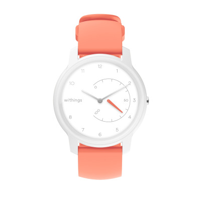 Smartwatch z funkcją analizy snu Withings Move pomarańczowy