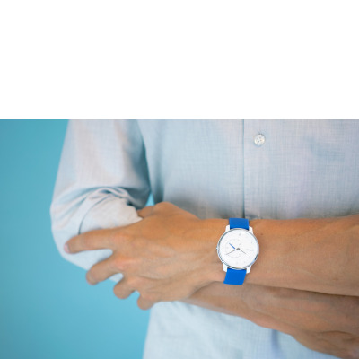 Smartwatch z funkcją EKG Withings Move ECG 38mm biało-niebieski