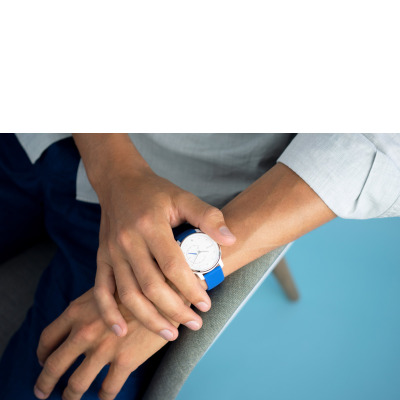 Smartwatch z funkcją EKG Withings Move ECG 38mm biało-niebieski