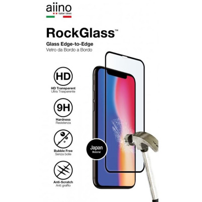 Szkło hartowane do iPhone Xs/11 Pro Aiino RockGlass Full Cover