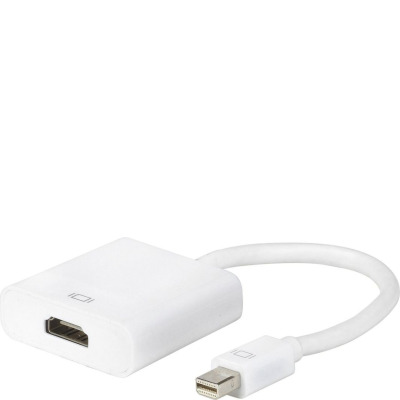 Przejściówka z MiniDP na HDMI eSTUFF ES84297 - biała 