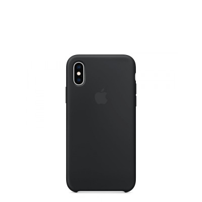 Etui do iPhone X/Xs Apple Silicone Case - czarne 