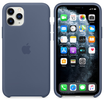 Etui do iPhone 11 Pro Apple Silicone Case - nordycki błękit