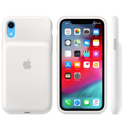 Etui Apple Smart Battery Case do iPhonea XR - białe