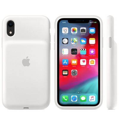 Etui Apple Smart Battery Case do iPhonea XR - białe
