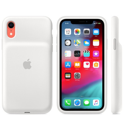 Etui Apple Smart Battery Case do iPhonea XR - białe