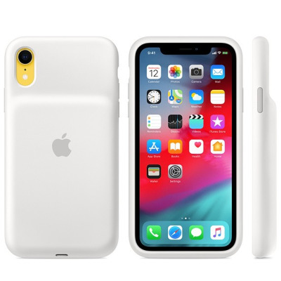Etui Apple Smart Battery Case do iPhonea XR - białe
