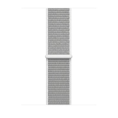 Pasek do Apple Watch 38/40mm z plecionego nylonu - porcelanowy 
