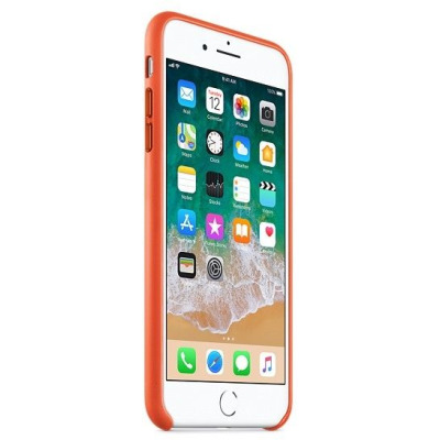 Etui do iPhone 7/8 Plus Apple Leather Case - soczysta pomarańcza 