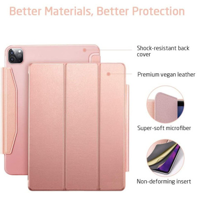 Etui do iPad PRO 11 2018/2020 ESR YIPPEE - różowe