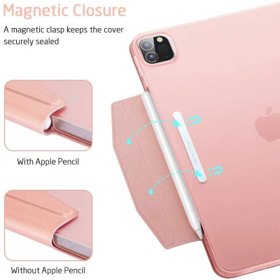 Etui do iPad PRO 11 2018/2020 ESR YIPPEE - różowe