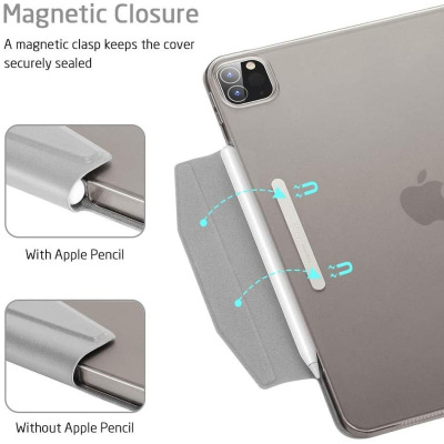 Etui do iPad PRO 12.9 2018/2020  ESR YIPPEE - srebrne