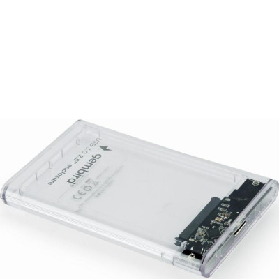 Kieszeń na dysk 2.5 cala usb 3.0 Gembrid - przezroczysta