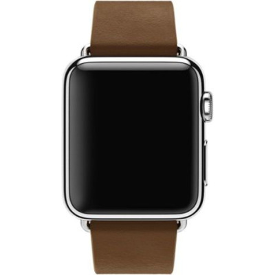 Pasek do Apple Watch 38/40mm Apple Modern Buckle (S) - brązowy