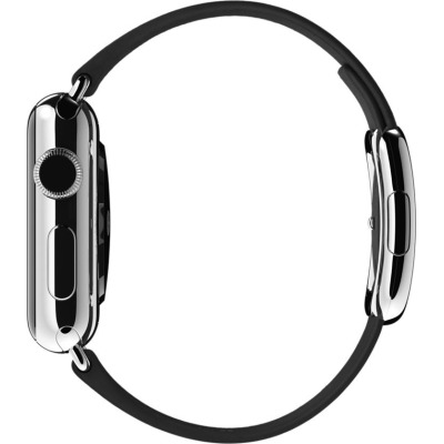 Pasek do Apple Watch 38/40mm Apple Modern Buckle (S) - czarny