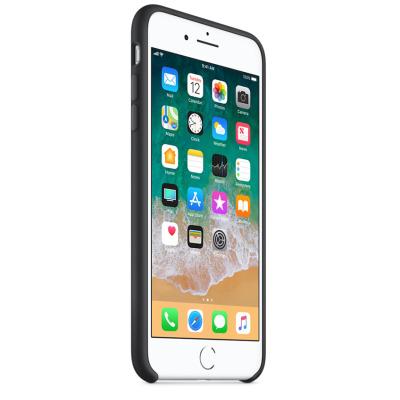 Etui do iPhone 7 Plus/8 Plus Apple silicone case - czarne 
