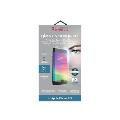 Szkło hartowane do iPhone 8/7 Zagg glass + visionguard
