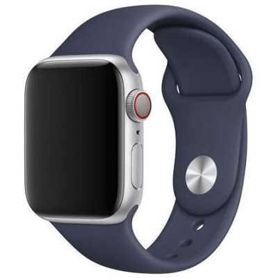 Pasek do Apple Watch 38/40mm Apple silicone - nocny błękit