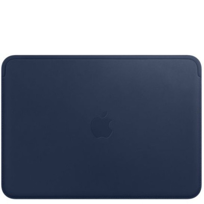 Etui skórzane  do Macbook 12 Leather Sleeve - nocny błękit