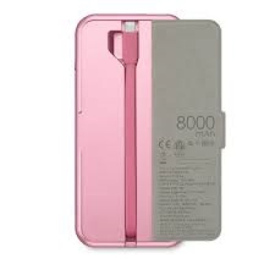 Powerbank Mophie powerstation plus XL 8,000mAh - różowa