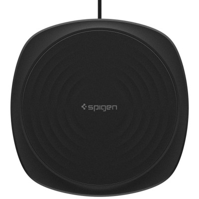 Ładowarka indukcyjna SPIGEN F305W FAST CHARGER - czarna