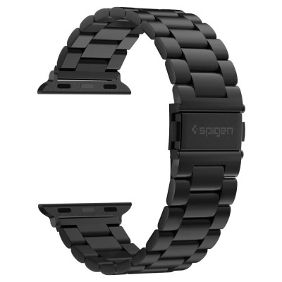 Branzoleta do Apple Watch 44/45/49 mm Spigen Modern fit - czarna