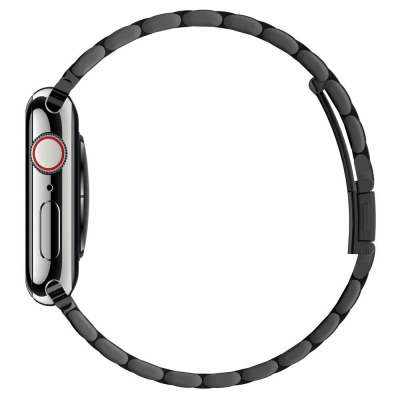 Branzoleta do Apple Watch 44/45/49 mm Spigen Modern fit - czarna