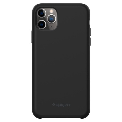 Etui do iPhone 11 Pro Max Spigen Silicone Fit - czarne