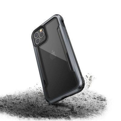 Etui do iPhone 12/12 Pro X-Doria Raptic Shield - czarne