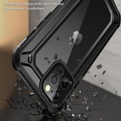 Etui do iPhone 12/12 PRO Supcase Exo - czarne 
