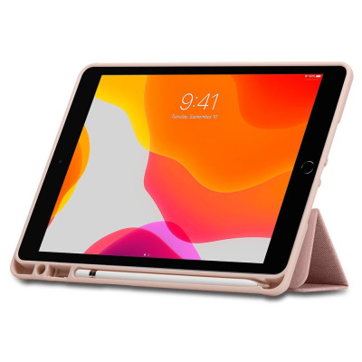 Etui do iPad 7/8 10.2 2019/2020 SPIGEN URBAN FIT - różowe