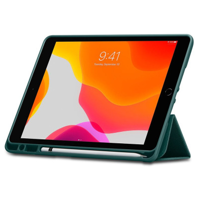 Etui do iPad 7/8 10.2 2019/2020 Spigen Urban Fit - zielone