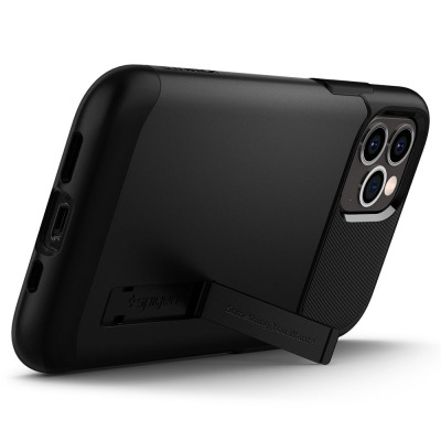 Etui do iPhone 12/12 PRO Spigen Slim Armor - czarne